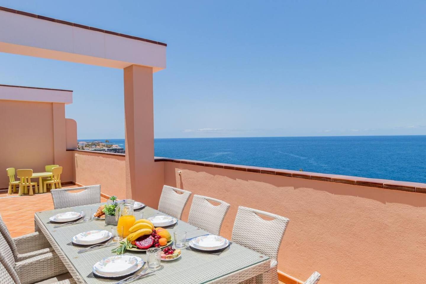 Penthouse Apt With Jacuzzi By Dream Homes Tenerife Puerto de Santiago  Extérieur photo