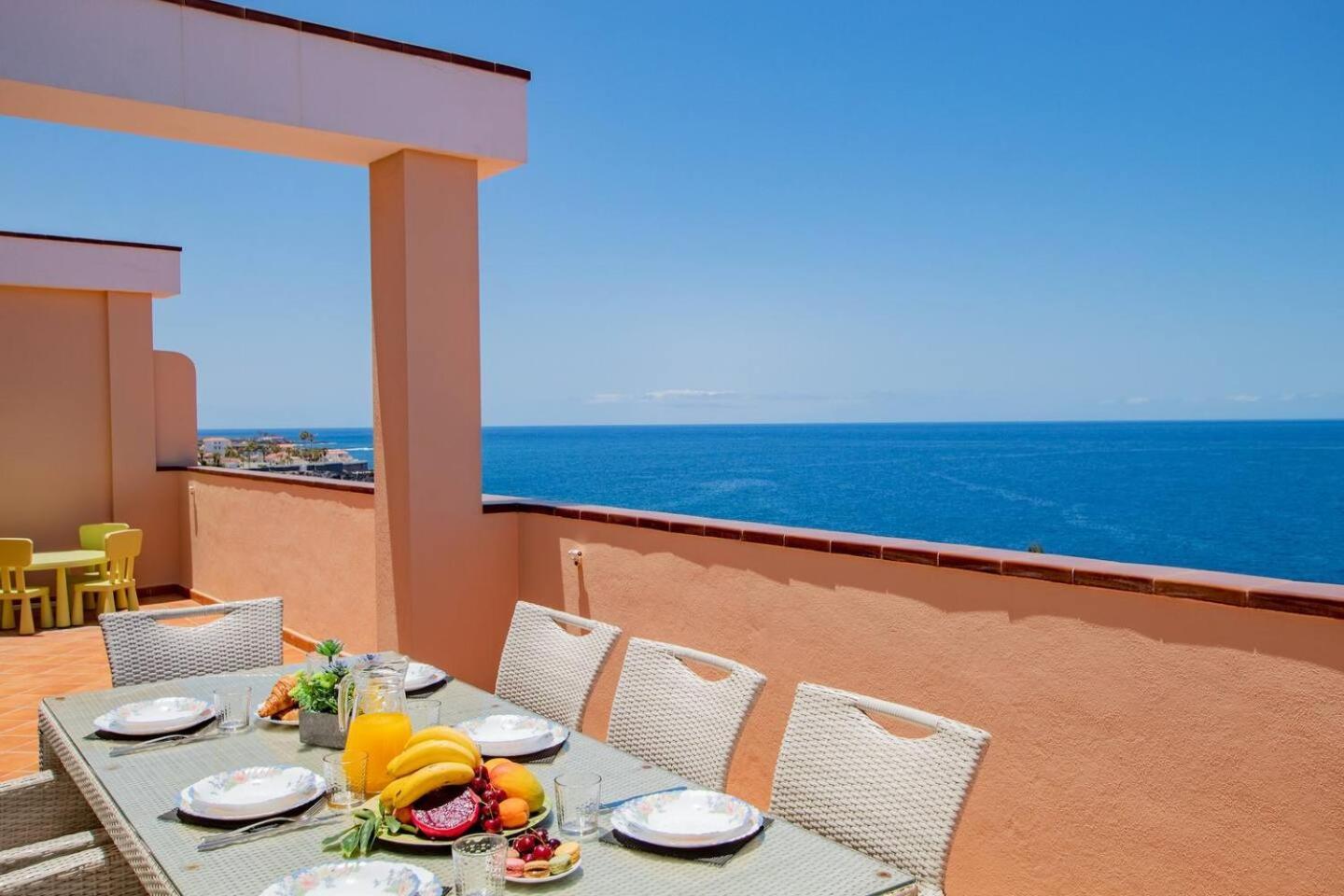 Penthouse Apt With Jacuzzi By Dream Homes Tenerife Puerto de Santiago  Extérieur photo