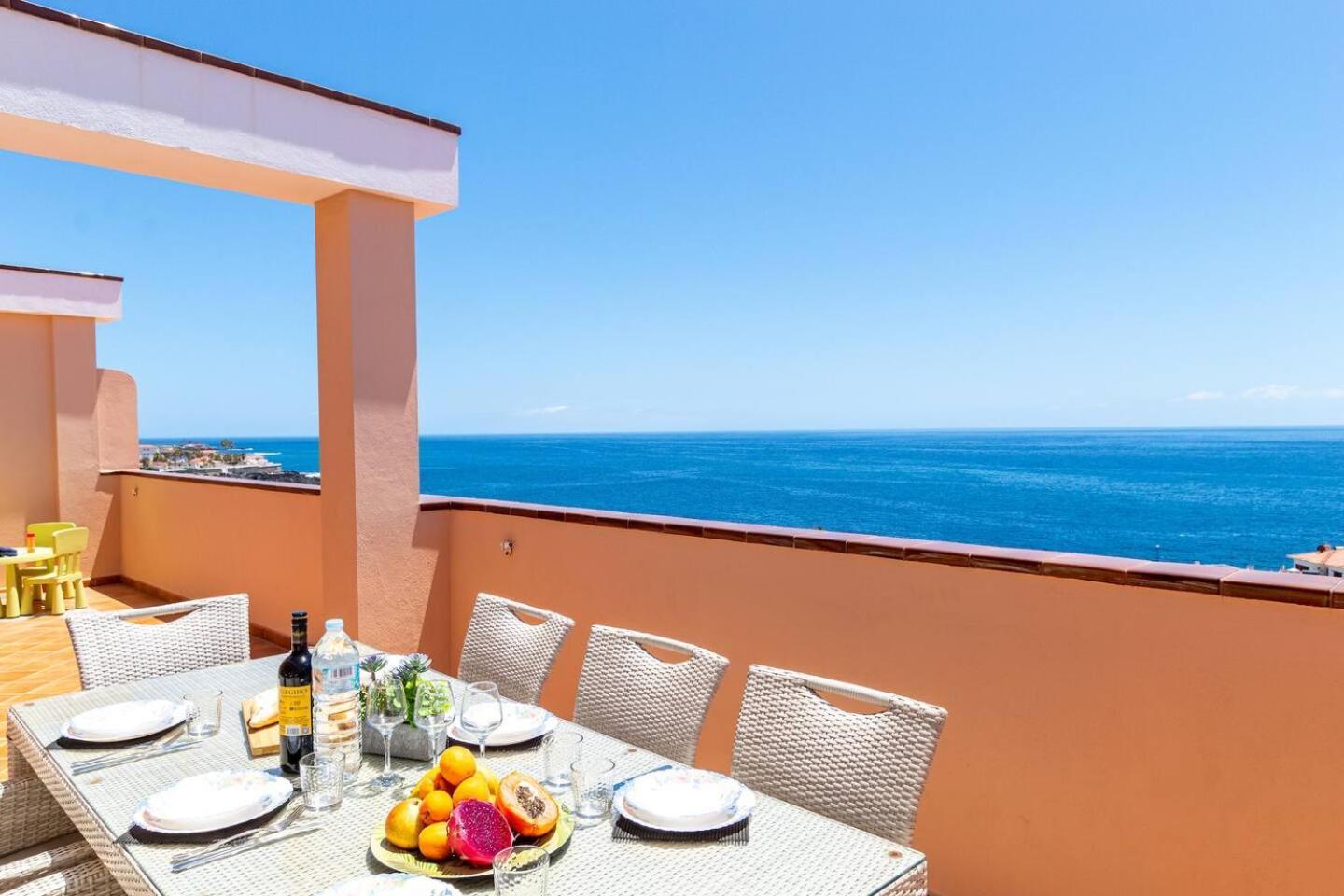 Penthouse Apt With Jacuzzi By Dream Homes Tenerife Puerto de Santiago  Extérieur photo