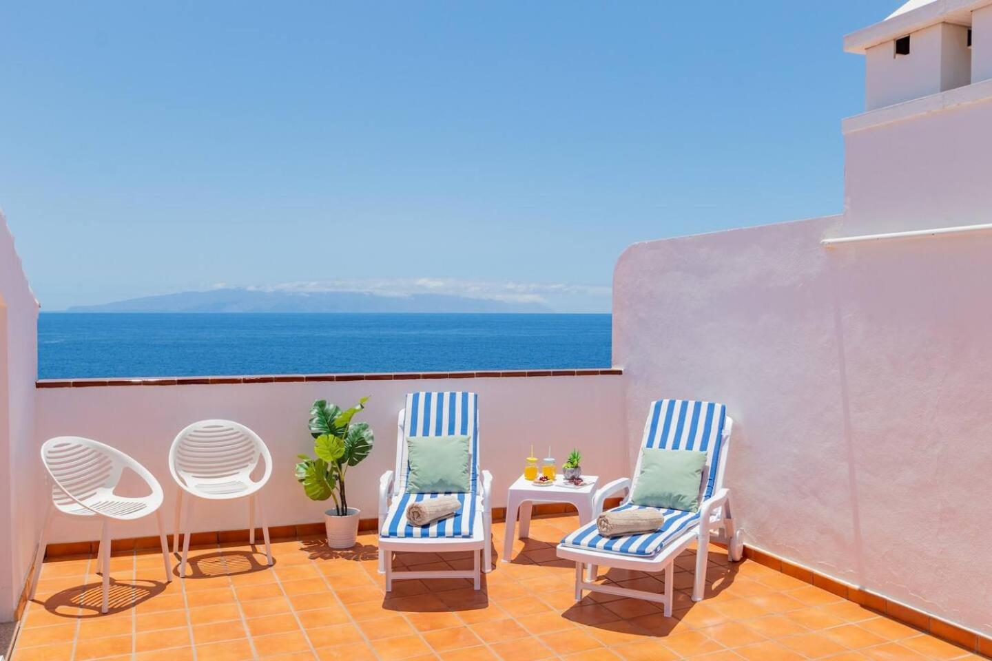 Penthouse Apt With Jacuzzi By Dream Homes Tenerife Puerto de Santiago  Extérieur photo