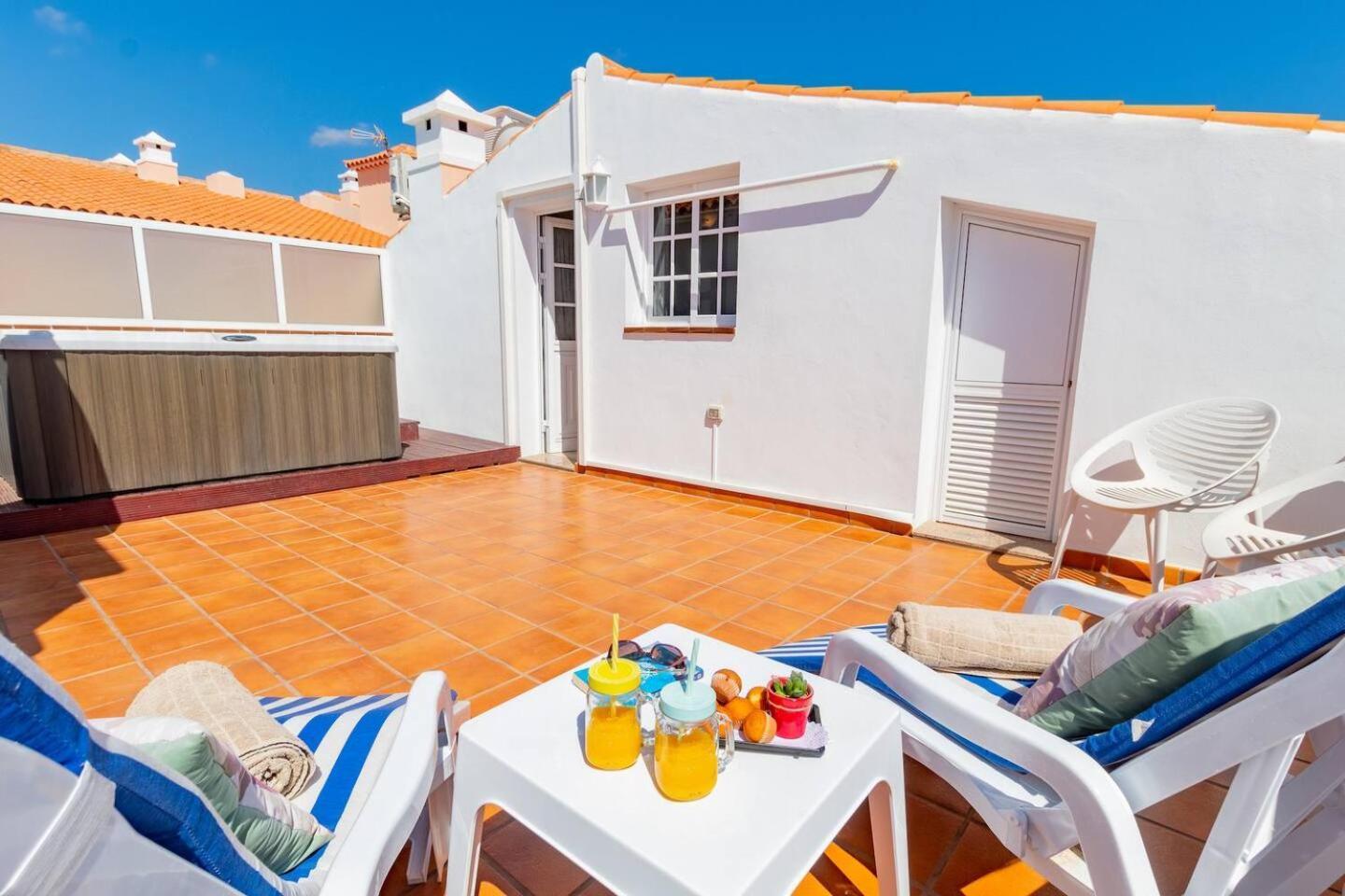 Penthouse Apt With Jacuzzi By Dream Homes Tenerife Puerto de Santiago  Extérieur photo